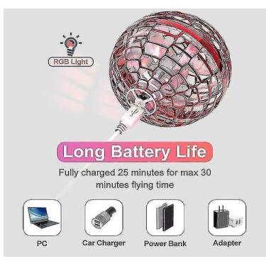 Imagem de Magic Ball Girajo de Bola Voadora Brinquedo, Mini Drone Para Adultos U