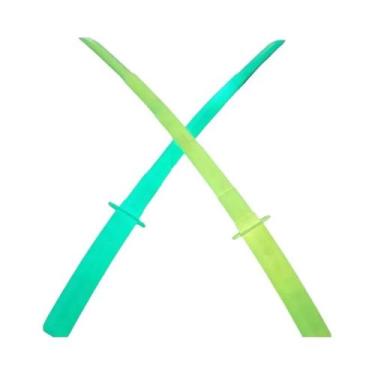 Imagem de Brinquedo De Espada Katana Samurai Retrátil 3D Com Gravidade, 4 Peças,