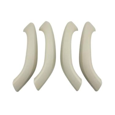 Imagem de 2/4 pçs porta interior esquerda direita puxar alça exterior capa guarnição substituição compatível com bmw x1 x2 f48 f49 f39 2016 2017 2018 2019 2020(Oyster 4PCS Set)