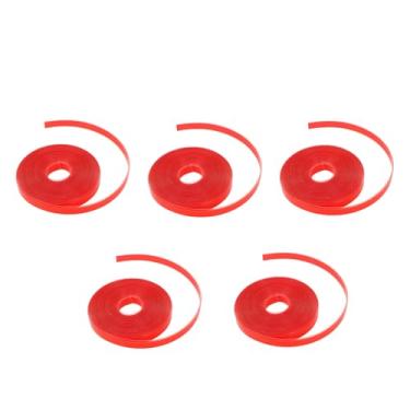 Imagem de Ainoli 5 rolos de fita dupla face removível imprensa em unhas adesivo forte montagem pegajosa embalagem da arte do prego salão de beleza casa suprimentos