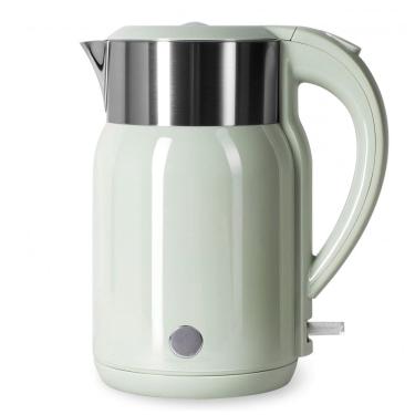 Imagem de Chaleira elétrica YSSOA 1,8L verde menta sem fio 1100W com desligamento automático e proteção contra fervura a seco 110V