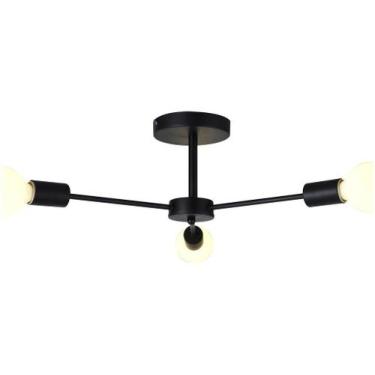 Imagem de Luminária plafon taschibra cyber-3 3xe27