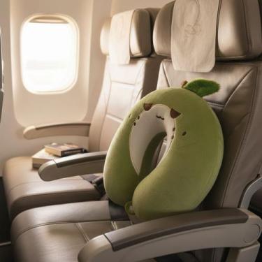 Imagem de Almofada Cervical Infantil Para Viagem Protege A Cabeça - Tibaby, Verd