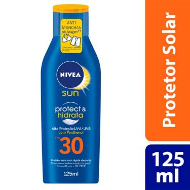 Imagem de Protetor Solar Nivea Sun Protect & Hidrata FPS 30 Loção 125ml