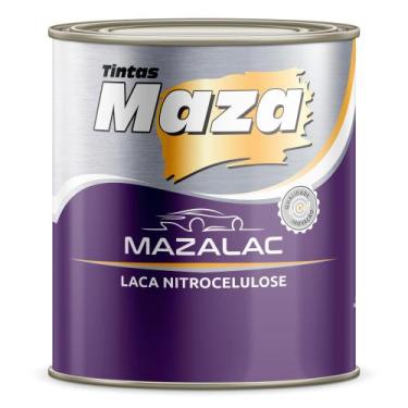 Imagem de Tinta Automotiva Mazalac Preto Semi Fosco Duco 900ML Maza