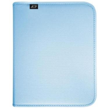 Imagem de Fichário Universitário 4 Argolas Sweet Azul Com Estojo Acp