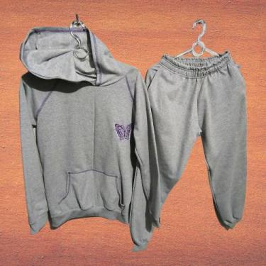 Imagem de Conjunto Moletom Peluciado Unissex Adulto - MI CONFECÇÕES, Perto, G4