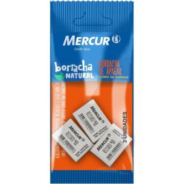 Imagem de Borracha Branca PULL PACK N01 Record 40 com 3 Unidades - Mercur