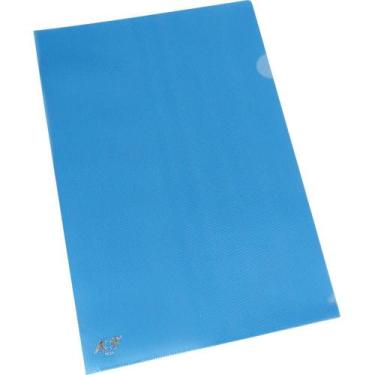 Imagem de Pasta L A4 Azul 0,15MM - Pacote com 10 Unidades - ACP
