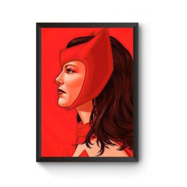 Imagem de Quadro Decorativo X Men Feiticeira Escarlate - Fanarte