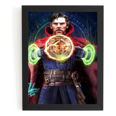 Imagem de Quadro Doutor Estranho Arte Vingadores Guerra Infinita Filme - Fanarte