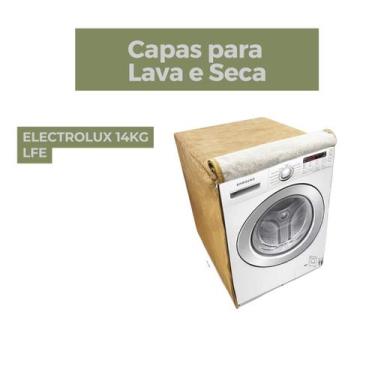 Imagem de Capa lava e seca electrolux 14kg lfe impermeável flex - Capas Flex, BE