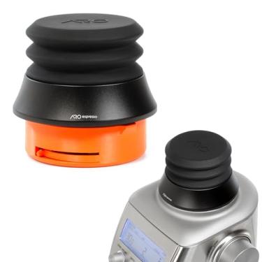 Imagem de ARO Espresso™ Funil de dose única de alumínio com fole de silicone e defletor anti-pipoca integrado | Compatível com Breville/Sage Smart Grinder Pro