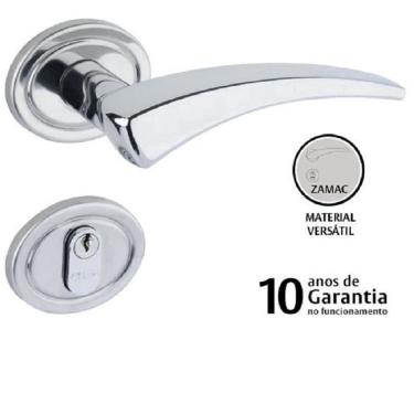 Imagem de Fechadura 401 St2 55mm Cromada Externa Lafonte