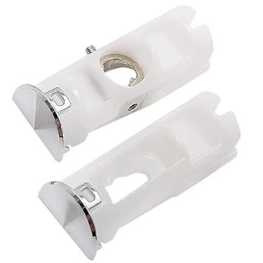 Imagem de DA61-07540A Kit de suporte de alça de freezer serve para Samsung AP5578979 PS4145181 DA67-02787A 3160453 6009-001526(branco)