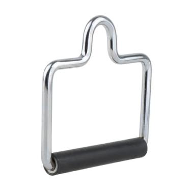 Imagem de harayaa Alça de puxar para baixo em D Row, academia doméstica, aço inoxidável, cabo antiderrapante para treinamento de força e fixação para máquina de fitness