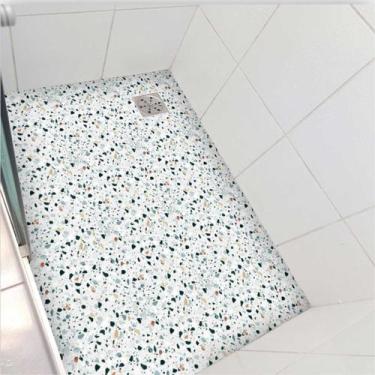 Imagem de Piso vinil antiderrapante para box granilite - Colacomigo