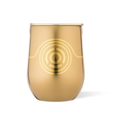 Imagem de Corkcicle Copo de vinho isolado sem haste - mantém as bebidas frias por 6 horas e quentes por 3 horas - aço inoxidável - fácil de segurar - presente para bebidas de verão - mantém as bebidas geladas