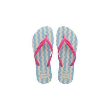 Imagem de Sandalia havaianas fantasia style ii fc, Bege palha, 35/36