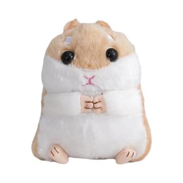 Imagem de Chaveiro De Pelúcia De Hamster Fofinho De Pele Sintética Para Bolsa, M