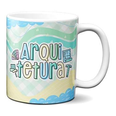 Imagem de Caneca Arquiteto Profissão Arquitetura Presente Criativo (Branca)