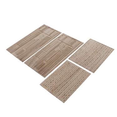 Imagem de 1:35 Tank Wood Bridge Building Model Sand Table Scene Scenery Accs