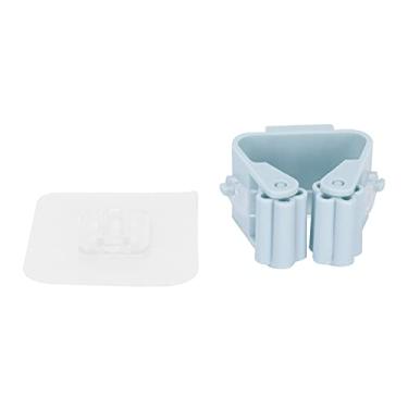 Imagem de 01 Suporte de vassoura, suporte de esfregão montado na parede para paredes lisas e tetos para a família