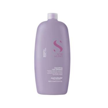 Imagem de Shampoo Anti Frizz Alfaparf Semi Di Lino Smoothing 1 Litro - Cabelos L