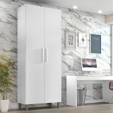 Imagem de Armário De Escritório Melissa 2 Pts 5 Prateleiras 2,24m