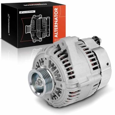 Imagem de A-Premium Alternador compatível com Jaguar XJ6 1993-1997, XJR 1995-1997, XJS 1995-1996, Vanden Plas 1993-1997, 4.0L, 12V 120A 5-Groove Polia no sentido horário, substituição # 101211-71999 1,