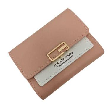 Imagem de Carteira  Feminina material sintético para Notas, Identidades, Moedas 