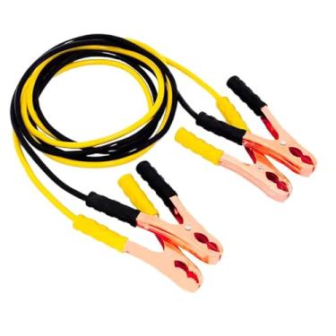 Imagem de Cabo de Bateria Emergência Automotivo Para Carga Chupeta 500 AMP Carro Moto Caminhão – Alta Resistência, Seguro e Flexível Baixas Temperaturas Com 2,20M