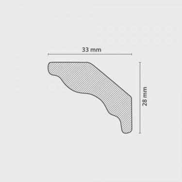 Imagem de Kit com 15 Barras Roda Teto Perfil de Poliestireno M35 Homestar 30m