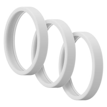 Imagem de Easecos 3 peças de pneu limpador de piscina compatível com 280 360 180 380 C10 C-10, peça de reposição de pneus multiuso acessórios de roda de equipamento de varredura de piscina