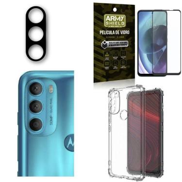 Imagem de Capinha Moto G71 + Película De Câmera + Película 3D
