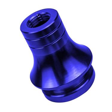 Imagem de Hovom Retentor de bota de manípulo de câmbio de carro, M12 x 1,25 adaptador de botão de mudança de marchas de alumínio durável, adaptador de alavanca de câmbio manual de metal à prova d'água