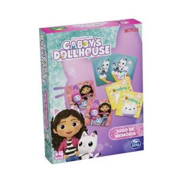 Imagem de Jogo da Memória Gabby's Dollhouse +4 Anos Grow - 04375