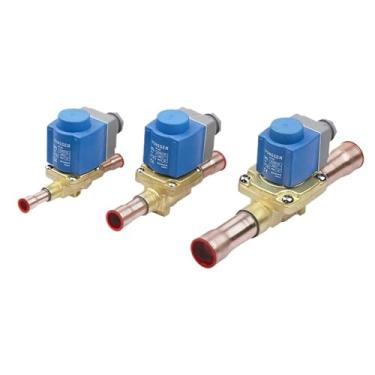 Imagem de Válvula solenoide soldada tipo válvula solenoide de armazenamento a frio Peças de ar condicionado (Cor: EVR3-2)