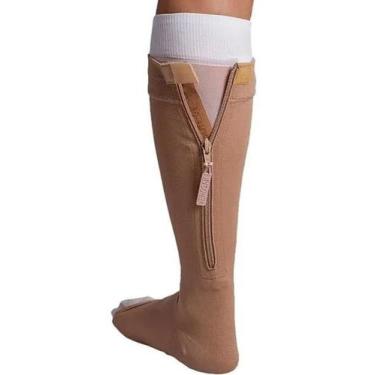 Imagem de Kit de meias panturrilha Curta Úlcera Venosan Ulcercomfort com/ Zíper,