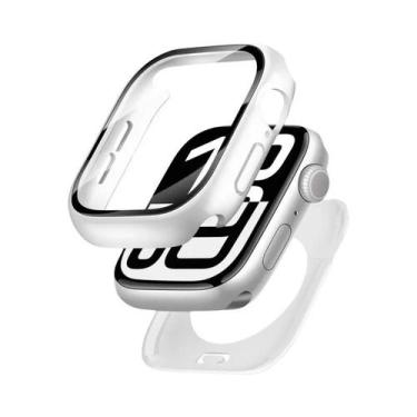 Imagem de Capa De Vidro Temperado À Prova d'Água 360 Graus Para Apple Watch Séri