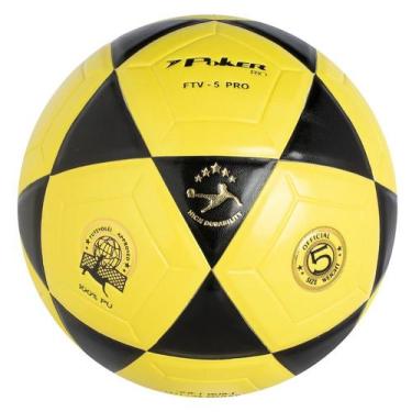 Imagem de Bola Futevôlei Vulcanizada Pu Poker, Amarelo