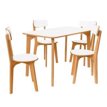 Imagem de Conjunto De Jantar  Life Design Mesa 4 Cadeiras - Treearbor