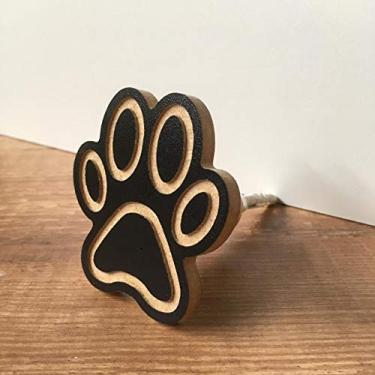 Imagem de 1 Gancho pendurador de parede patinha Pet