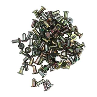 Imagem de Parafusos de Pneu Aço Carbono Carboneto de Alumínio 100 Peças Superfície Galvanizada Universal Para Veículos de Pneus de Motocicleta Empilhadeira