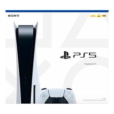 Imagem de Console Playstation 5 Standard Edition + Controle Dualsense Sony Playstation Ps5 825gb Digital Edition Com Nota Fiscal