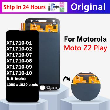 Imagem de Super amoled lcd touch screen para motorola moto z2 play xt1710-02 xt1710-06 xt1710