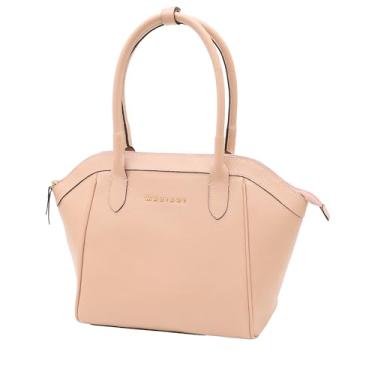 Imagem de Mariart Petúnia Bolsa Shoulder Feminina de Couro Bovino Legítimo (Creme)