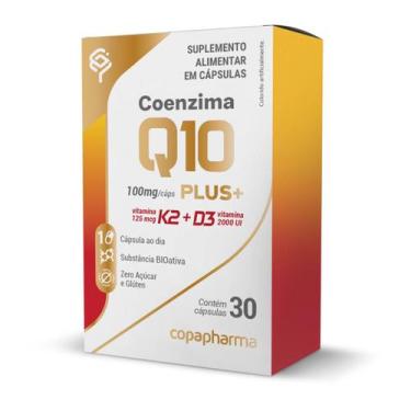 Imagem de Q-10 Plus Coenzima Q10 100mg + Vitamina K2 e D3 30 Cápsulas - Copaphar
