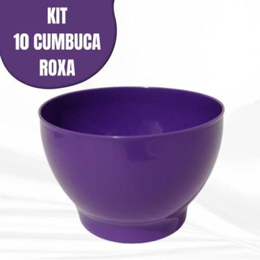 Imagem de Cumbuca Tigela Vasilhas Pote 700ml Kit 10 und Petiscos Caldos Sorvete 