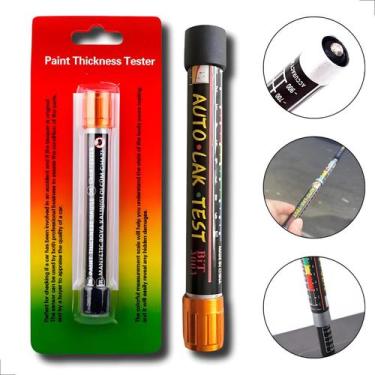 Imagem de Caneta Medidor de Espessura Tintas Automotiva Camada de Pinturas Magné